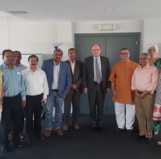2017-04-01 HFB delegation met the Assistant of the Prime Minister of Belgium Mr Raedts