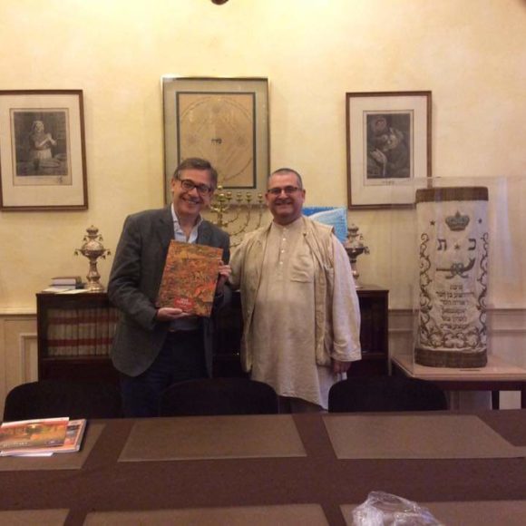 2016-06-17 Meeting with Philippe Markiewicz, leader of the Jewish community
