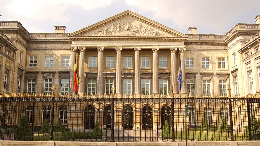 "Belgian Federal Parliament - Brussels" by KoS, June 28, 2010. Licensed under GNU Free Documentation License, Version 1.2 and Creative Commons Attribution-Share Alike 3.0 Unported, 2.5 Generic, 2.0 Generic and 1.0 Generic license. Available on Wikimedia Commons.
